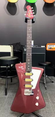 Sterling by Music Man - St. Vincent Goldie Nyatoh Electric Guitar - Velveteen 2